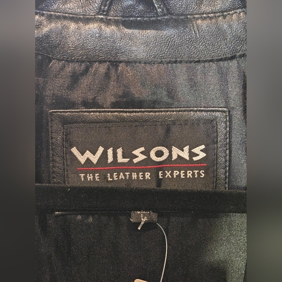 #183 Wilson Women's Dark Brown Leather Jacket - Picture 5 of 6